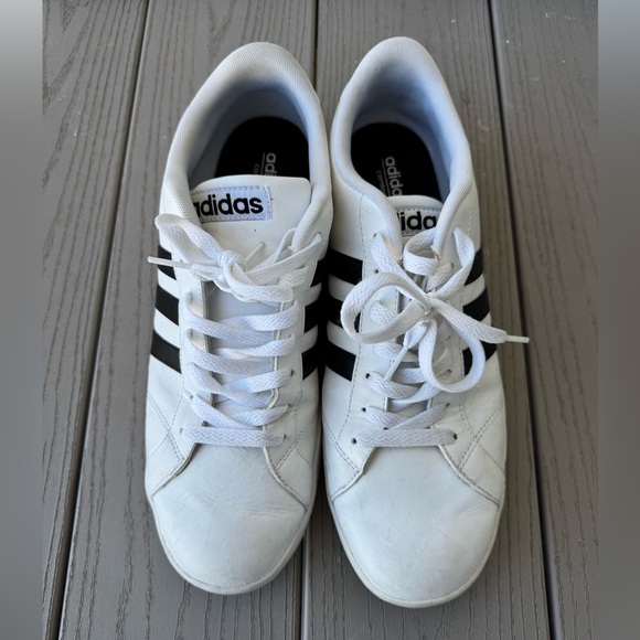 Adidas Neo Cloudfoam Advantage Sneakers – White & Black – Men’s 11.5 - Picture 6 of 6